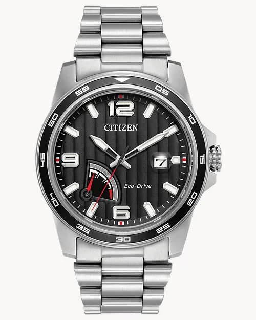 Citizen PRT - Men's Eco-Drive AW7030-57E Red Accented Watch Citizen PRT - Men's Eco-Drive AW7030-57E Red Accented Watch